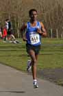 Weynay Ghebresilasie (Sunderland Harriers) fastest time of the day during the Royal Signal Relays.